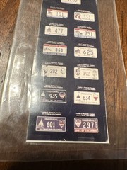 Preston’s Car Parts 3003 1/25 Scale License Plates- Washington DC Area