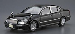 Aoshima 1/24 The Model Car No.125 Nissan F50 Cima / President 2003 Plastic Model