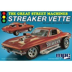 MPC 1967 Chevy Corvette Stingray Streaker Vette 125 MPC973 Plastics Car/Truck
