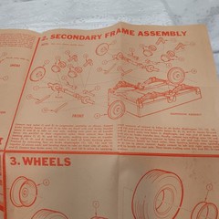 Instructions ONLY IMC 1/25 Big Rig Heavy-Duty Flatbed Trailer 1965 No. 701-200
