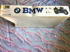 *SUPER RARE! **FACTORY-SEALED **VINTAGE ESCI 1/9 SCALE BMW R/75 MOTORCYCLE KIT!