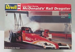 Revell McDonald’s Rail Dragster Larry Minor Racing 1994 Car Model Kit SEALED BAG