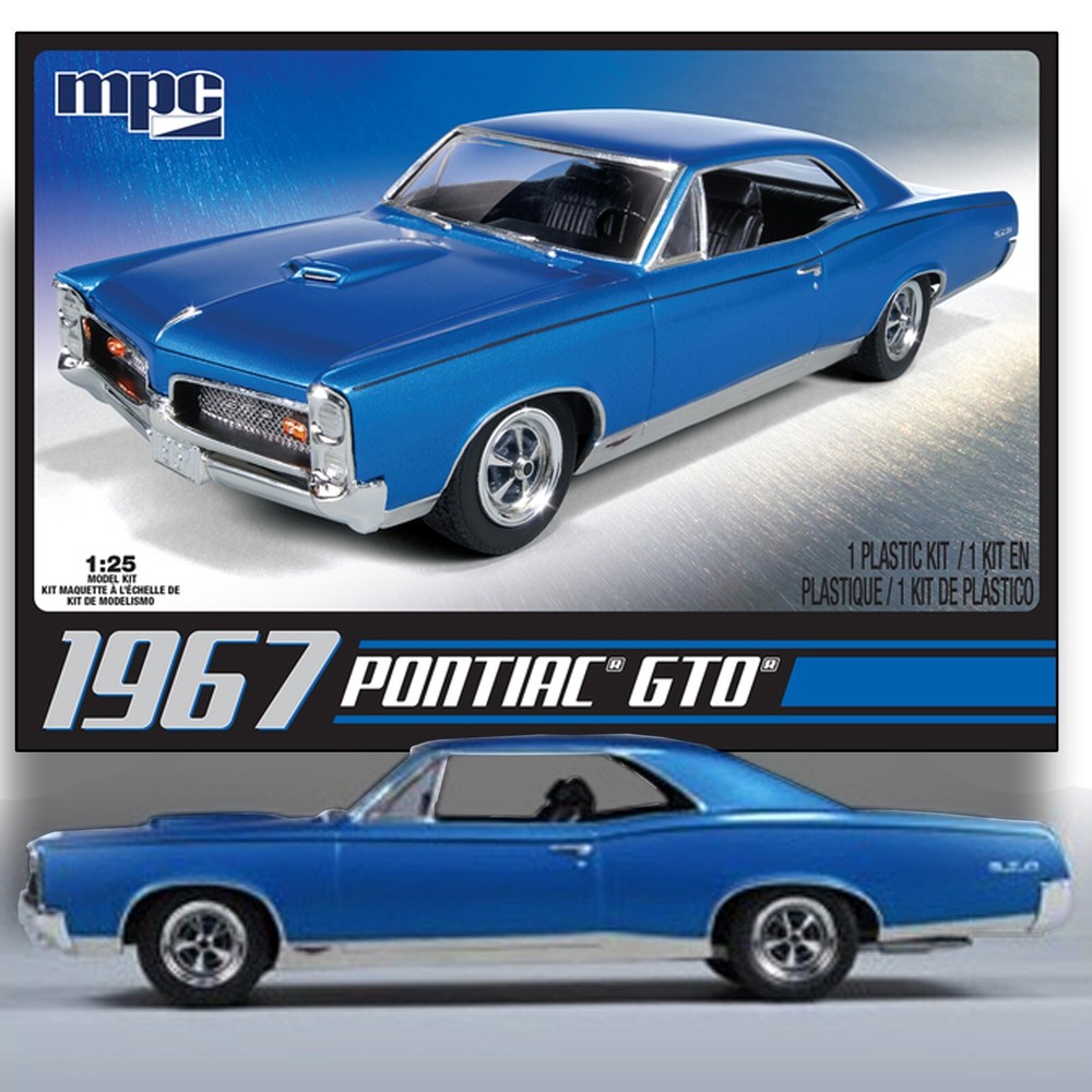 MPC 1/25 710L 1967 PONTIAC GTO MODEL KIT