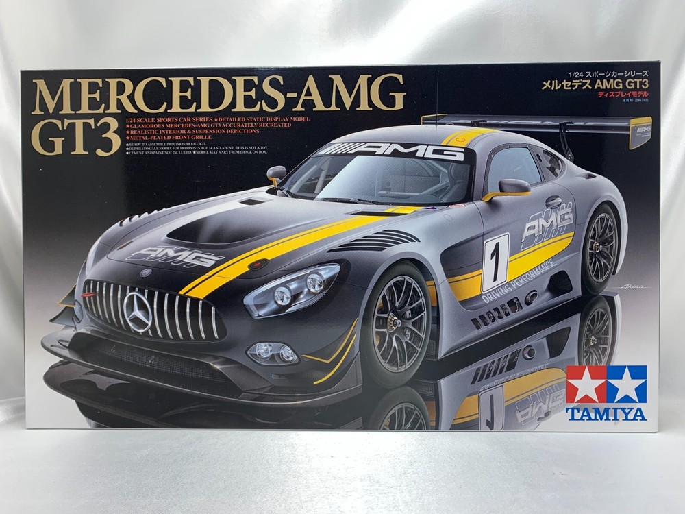 Japan Plastic Model Kit Tamiya 1/24 Sports car No.345 Mercedes-Benz AMG GT3