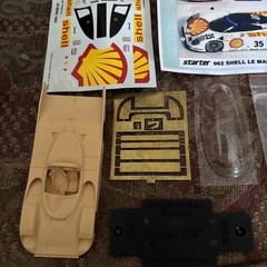 Starter Le Mans 1994 Porsche 962 Shell Resin Kit 1:43 Made In France Dauer