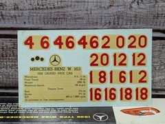 Hawk W163 Mercedes Benz Grand Prix Race Car Plastic Model Kit
