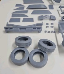 ABS-LIKE RESIN 3D PRINTED 1/25 1973 OLDSMOBILE VISTA CRUISER STATION WAGON KIT