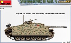 MINIART 35338 1/35 Scale StuG III Ausf. G Ausf 1943 Alkett Prod. Interior Kit