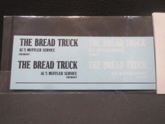 NEW!!! The Bread Truck 1/25th Decal from Fremont Racing