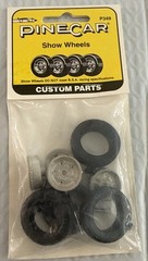 Pine Car Show Wheels Custom Parts P349 For Pinewood Derby