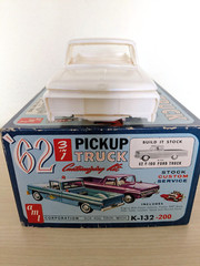 SUPER RARE! **ORIGINAL VINTAGE AMT 1962 FORD F-100 PICKUP TRUCK KIT *SUPER NICE!