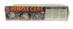 NEW Sealed AMT 3 Muscle Car Kits 66 Fairlane-68 Road Runner-65 GTO “Bent Box”