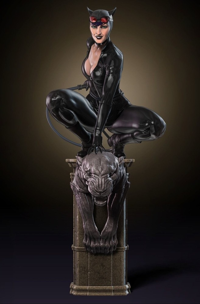 Catwoman model kit unassembled unpainted see Description