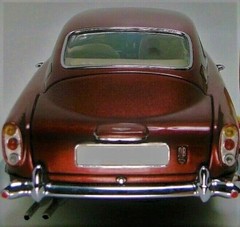 ASTON MARTIN Race Car Le Mans Classic Custom Vintage Hot Rod Built Metal Model