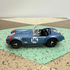 Vintage 1:43 Bang Diecast Model AC Cobra Targa Florio 64 Metallic Blue 146 Nobox