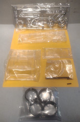 REVELL HUMMER H2 CALIFORNIA WHEELS 1/25 SCALE MODEL KIT STARTED W/ SEALED BAGS