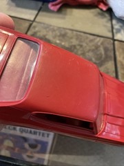 Rare AMT 1972 Chevy Chevelle Red Dealer Plastic PROMO MODEL Car 1/25
