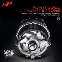 A-Premium Alternator Compatible Smart Fortwo 2008-2016 1.0L 12V 90A 4-Groove