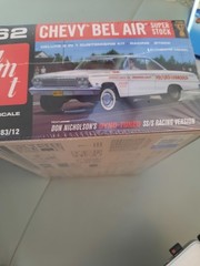 ’62 Chevrolet Bel Air Super Stock 409 “Don Nicholson’s” Dyno Tuned SS/S AMT 1/25