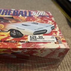 AMT GEORGE BARRIS “FIREBALL 500” SSXR 1/25 SCALE MODEL KIT Brand New Sealed