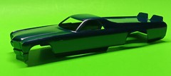 Body Glass 72 1972 Chevy El Camino Drag Funny Car 1/25 Son of Troublemaker