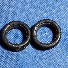 🌟 Goodyear Eagle Low Pro Tires 1:24 or 1:25 Scale 1000s Model Car Parts 4 Sale