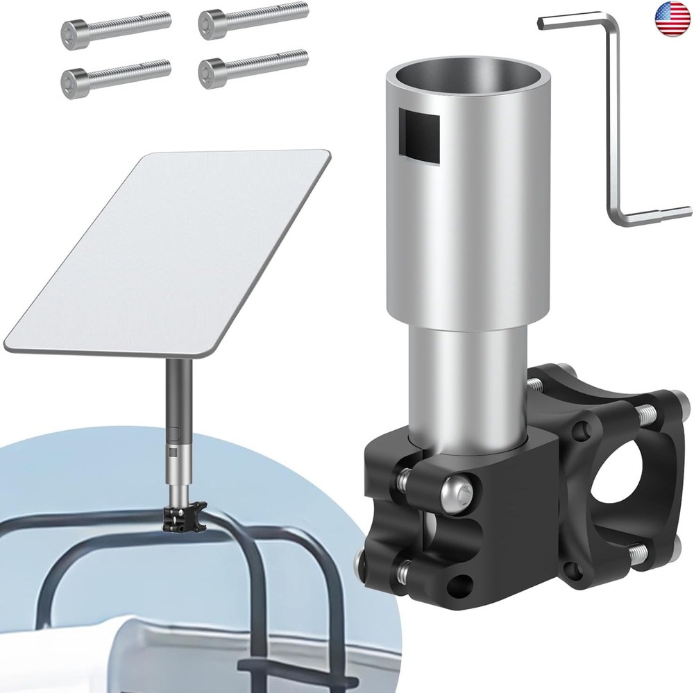 Starlink Mount for RV Ladder, Starlink Mount for Roof Rack,Load-Bearing 200lbs,