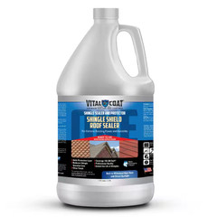 1 Gal. Clear Matt 100% Acrylic Shingle Shield Roof Coating for Asphalt, Fibergla