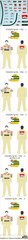 1/20 SENNA FIGURE SUIT & HELMET DECAL TOLEMAN 1984 for TAMIYA HIRO MINICHAMPS ST