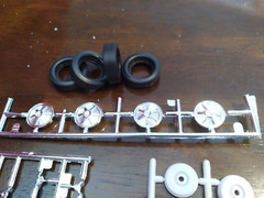 ’64 1/2 Ford Mustang Tires, Wheel Covers, Hubs 1964 1/2 – 1/24 – Project, Parts