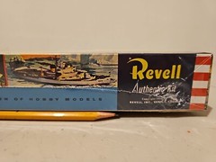 Revell Authentic Kit #H-1816 Lacrosse Missle With Mobile Launcher Model Kit NISB