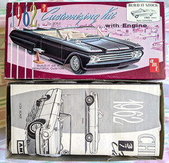 **RARE! *ORIGINAL VINTAGE AMT 1962 CHEVY II NOVA CONV KIT *COMPLETE *SUPER NICE!