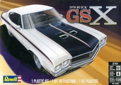 Revell 1/24 1970 Buick GSX 2n1 Plastic Model Kit 85-4522