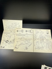 Vintage Monogram Model Kit Instructions Tijuana Taxi Paddy Wagon Red Baron More