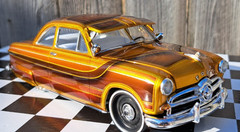 1949 Ford 49 Mercury Fulton style Sun Visor . 1:24 1:25 scale. Resin Fits AMT