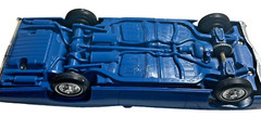 Vintage Auto Dealer Promo 1967 Medium Blue Chevy Impala SS 427 1/25
