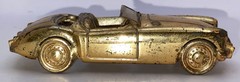 1956 MGA Promo Cigarette Lighter 1/32 Diecast Gold Plated Yamazaki Co Japan