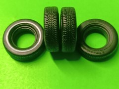 1970 Monte Carlo Lowrider 1/25 AMT Rim Wheel Skinny Whitewall BF Goodrich Tire