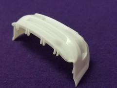 2021 Dodge Charger HELLCAT REAR BUMPER from 1:25 AMT Model Kit