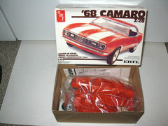 NEW AMT 1/25TH 1968 CAMARO Z/28 KIT #6559