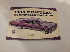 *Rare / Vintage* MPC 1966 Pontiac Bonneville Hardtop (Empty) Box Top #
