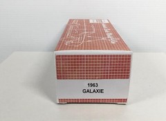 New 1963 Ford Galaxie Promo Model REPLICA BOX ONLY..NO CAR Red