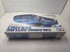 2004 Vintage TAMIYA 1/24 CALSONIC SKYLINE GT−R 2003 Plastic Model Factory Sealed