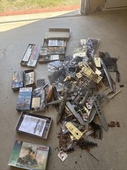 Large Group Lot Vintage Model Models Ship Ships Boat Boats Junk Yard Junkyard