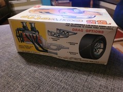 Vintage Original 1/25 Amt ’55 1955 Corvette Model Kit Unbuilt Stock or Drag.