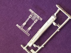 1991 Chevy S-10 Lowrider FRONT BUMPER & SIGNAL LIGHTS from Revell 1:25 Model 91