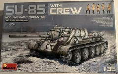 Mini Art 35178 SU-85 Mod. 1943 Early Production 1:35 With 5 Crew