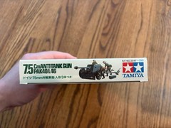 NEW IN BOX! 7.5cm PaK 40/L46 Anti-Tank Gun 1/35 Scale Tamiya