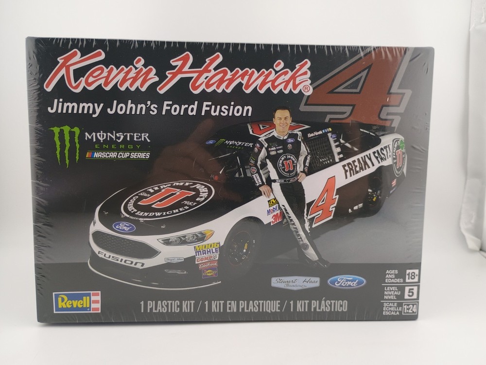 Revell Model Kit Kevin Harvick #4 Jimmy John’s Ford Fusion 1:24 85-4218 Sealed