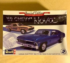 Revell Special Edition ’69 CHEVY Nova SS 1:25 Scale MODEL KIT #85-2098 SEALED